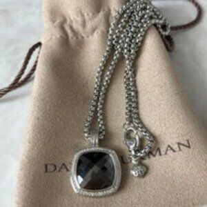 David Yurman Albion Black Onyx Necklace